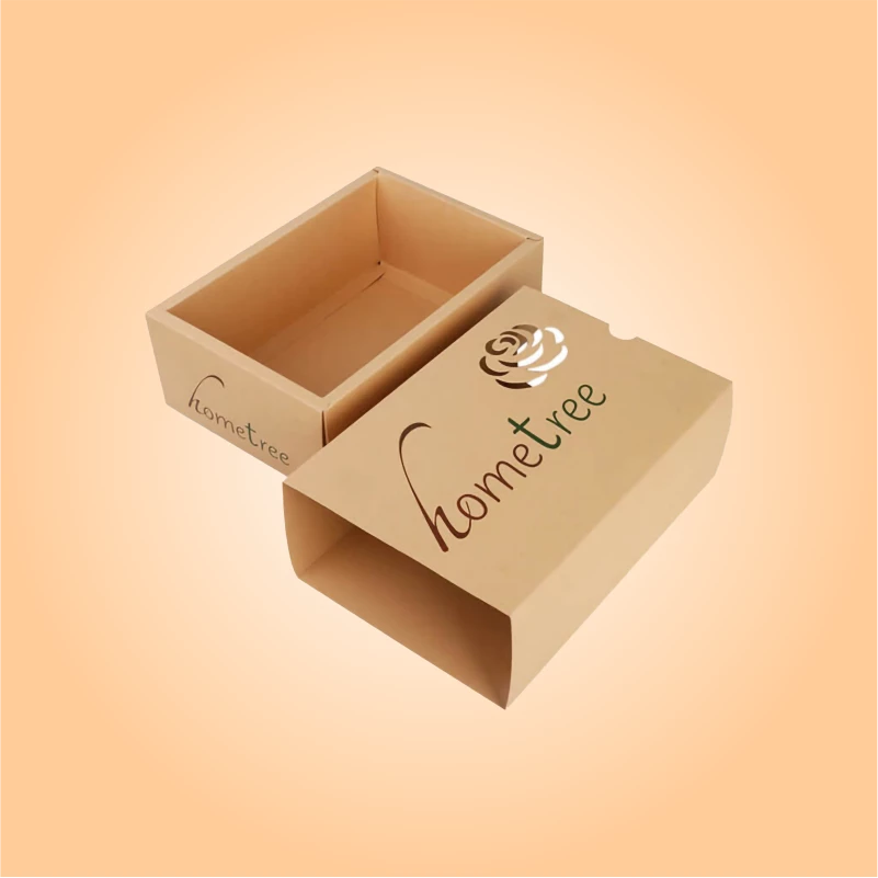 Box Package Custom Logo, Jewelry Package Box, Custom Orange Box