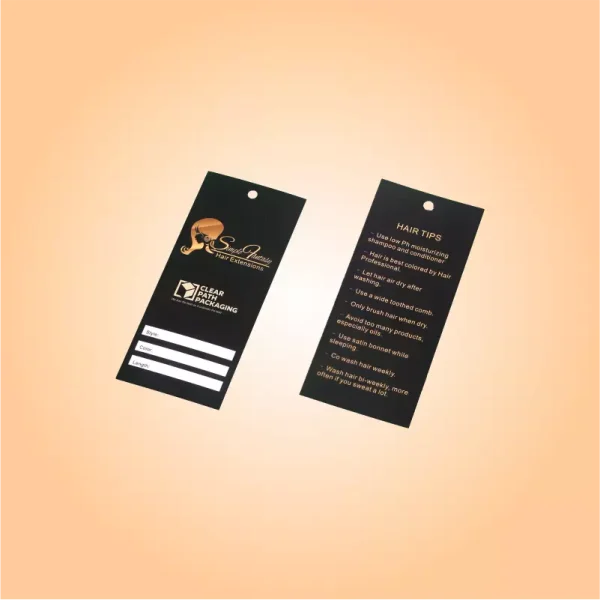 custom hang tags for hair extension-1